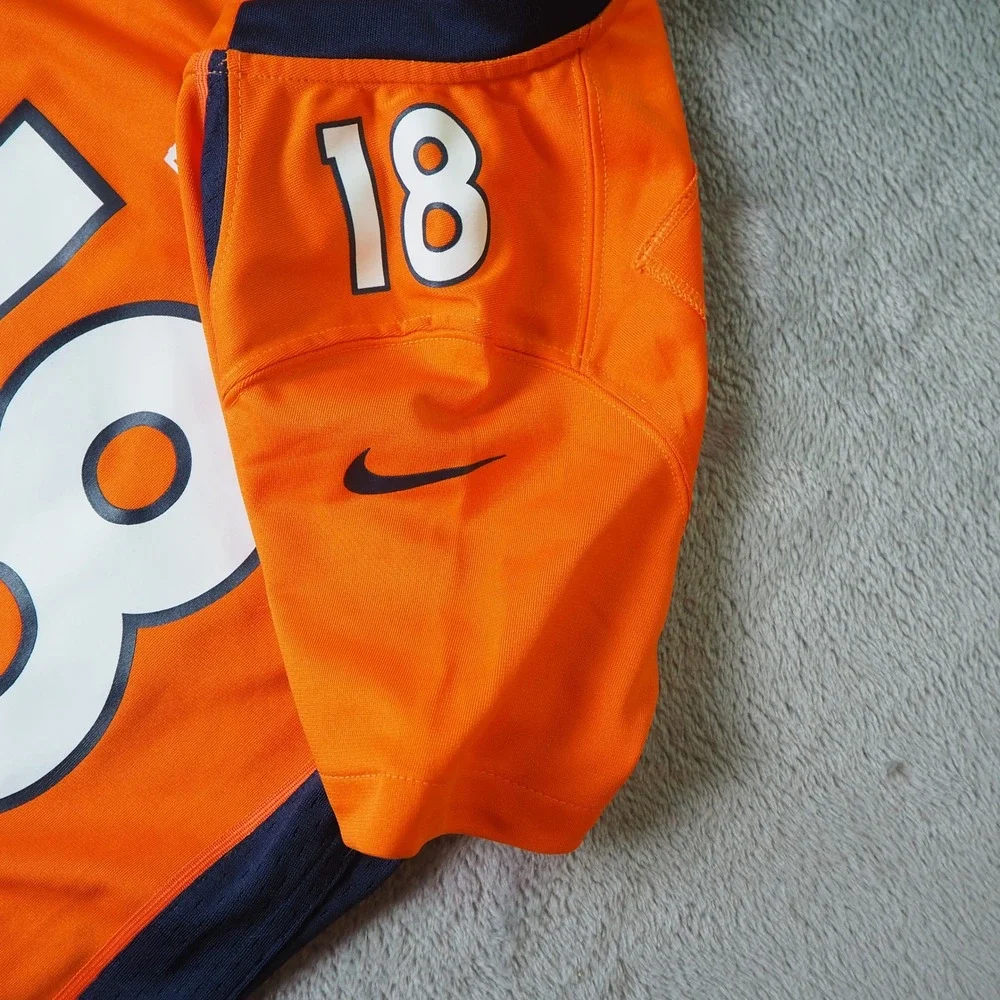 Nike Denver Broncos‎ Football Jersey Women XS Peyton Manning 18 NFL On Field